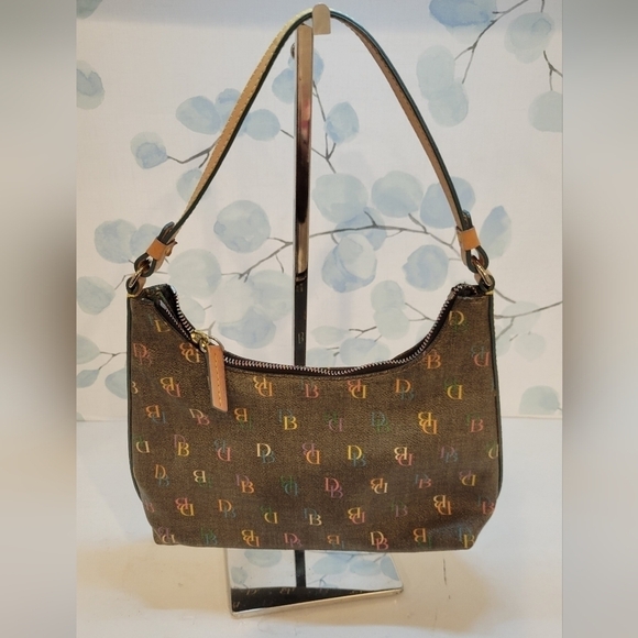 Dooney and Bourke Monogram multicolor Shoulder bag/ Handbag - Picture 1 of 10